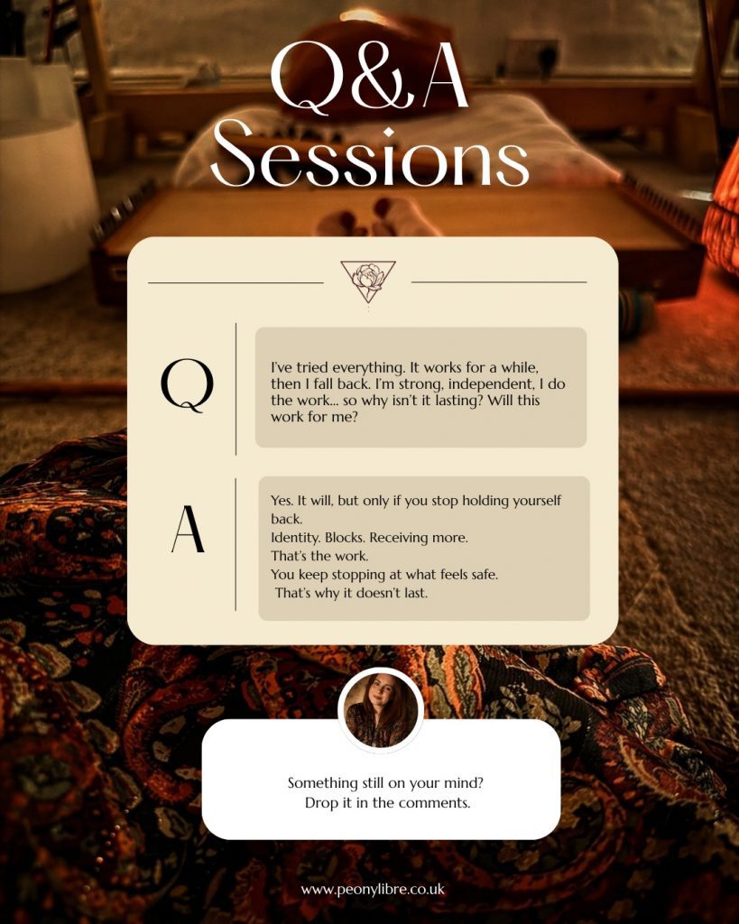 brown and beige modern skincare q&a instagram post