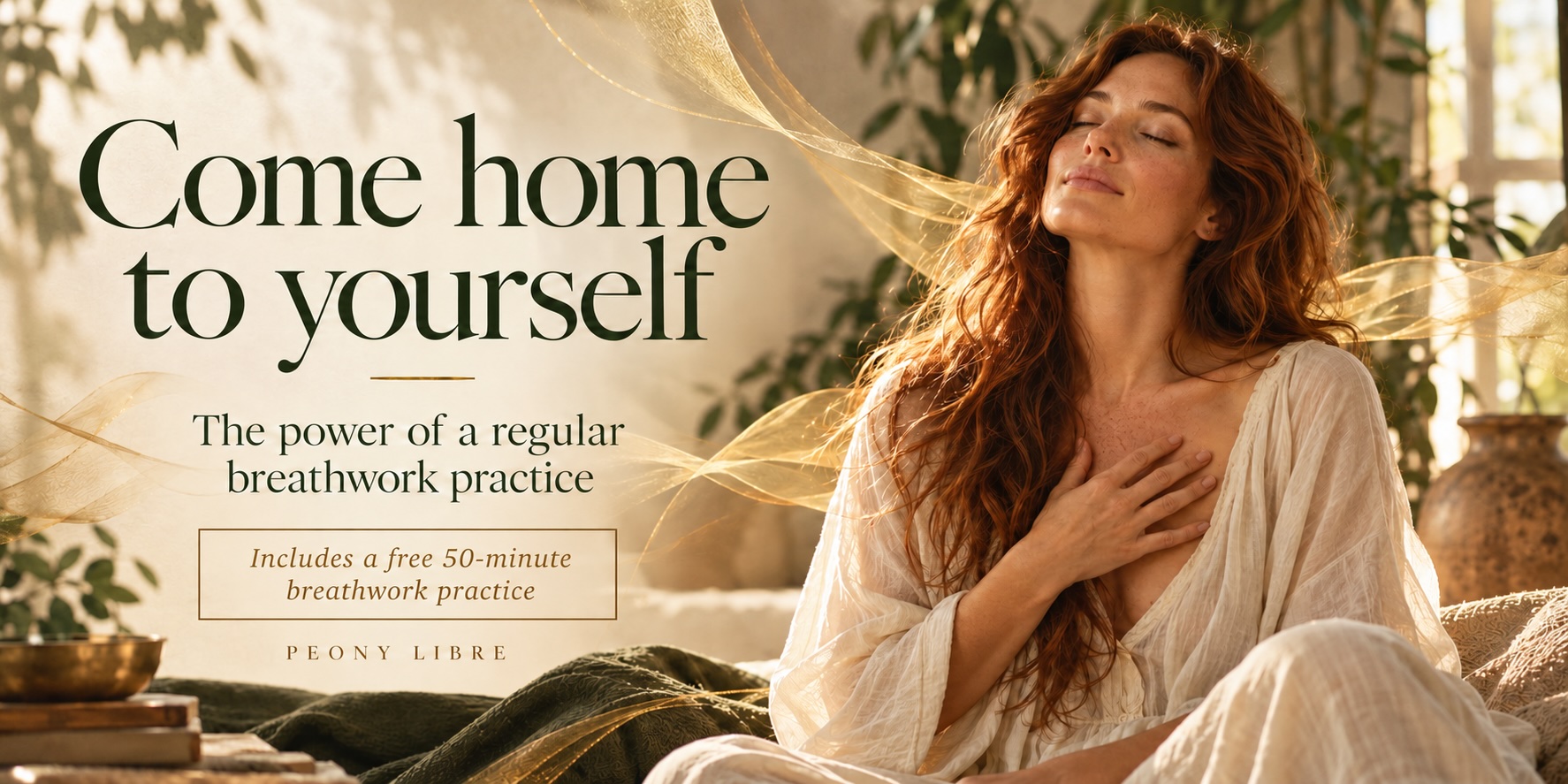 breathwork at peony libre