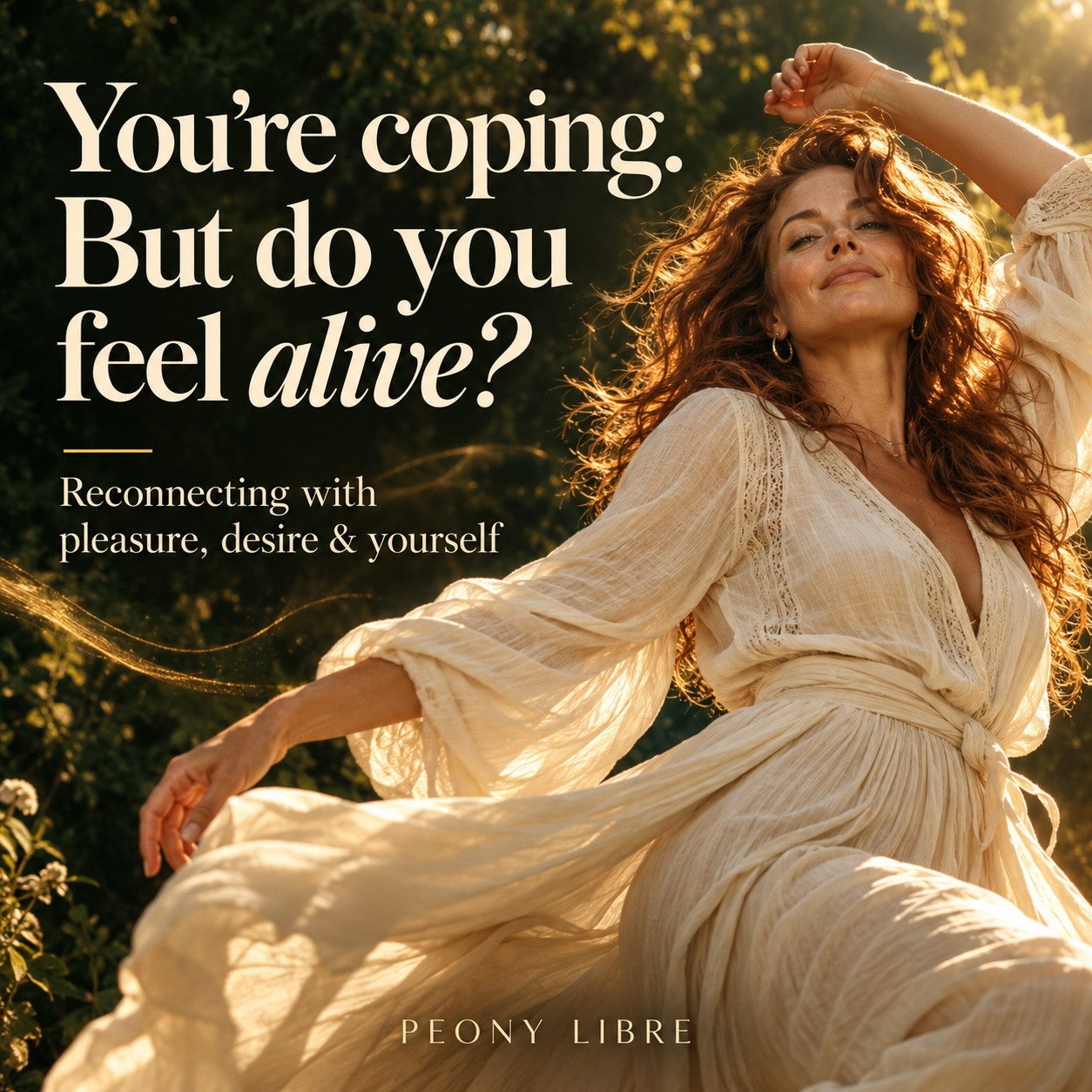 do you feel alive peony libre