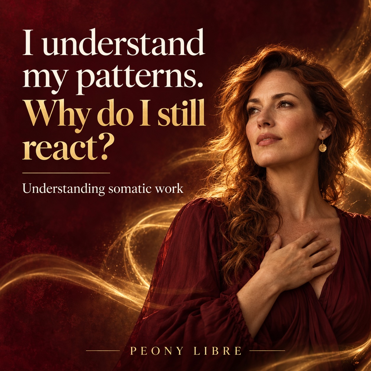 why do i react by peony libre